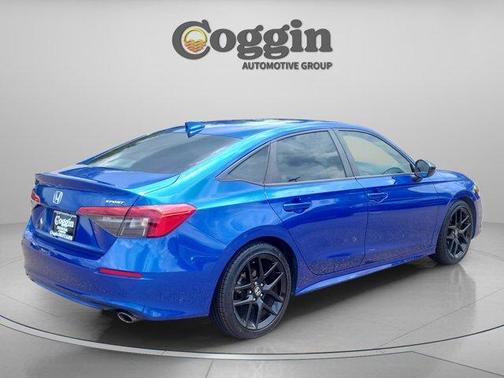 Aegean Blue Metallic 2022 Honda Civic Sport