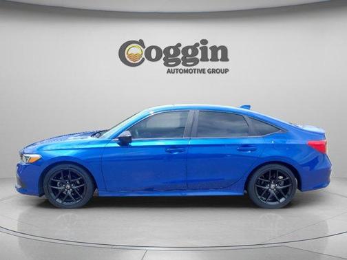 Aegean Blue Metallic 2022 Honda Civic Sport
