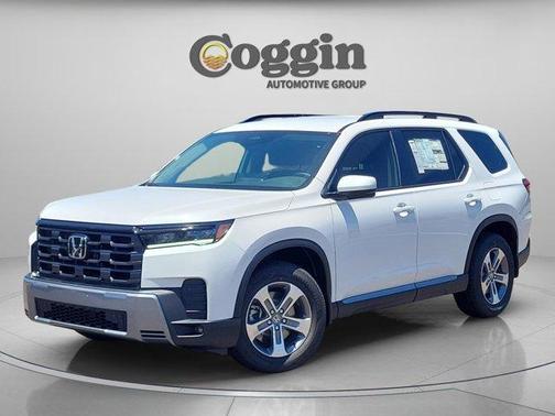 Solar Silver Metallic 2026 Honda Pilot EX-L