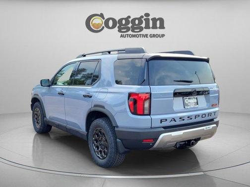 Sonic Gray Pearl 2026 Honda Passport TrailSport Elite Blackout