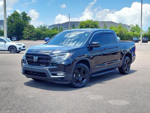 Crystal Black Pearl 2024 Honda Ridgeline Black Edition