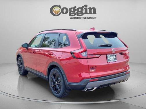 Radiant Red Metallic 2026 Honda CR-V Hybrid Sport Touring