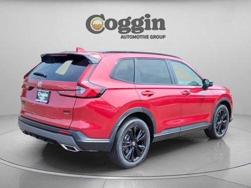 Radiant Red Metallic 2026 Honda CR-V Hybrid Sport Touring