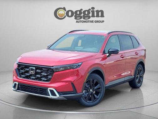 Radiant Red Metallic 2026 Honda CR-V Hybrid Sport Touring