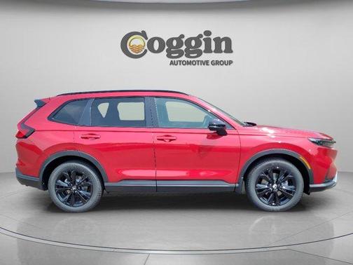 Radiant Red Metallic 2026 Honda CR-V Hybrid Sport Touring