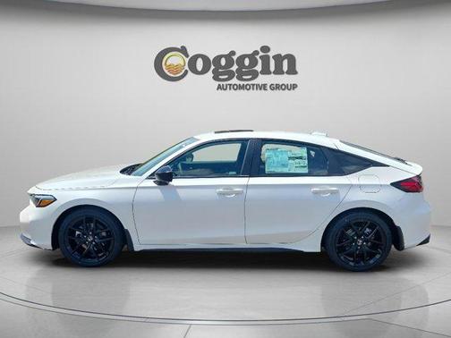 Solar Silver Metallic 2026 Honda Civic Hybrid Sport