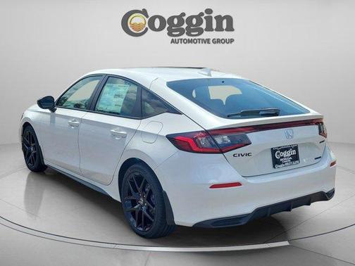 Solar Silver Metallic 2026 Honda Civic Hybrid Sport