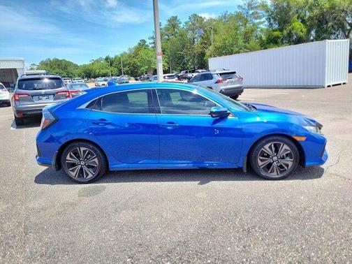 Aegean Blue Metallic 2018 Honda Civic EX-L w/Navi