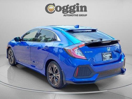Aegean Blue Metallic 2018 Honda Civic EX-L w/Navi