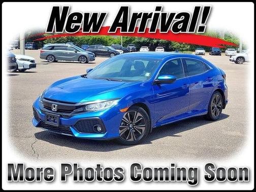 Aegean Blue Metallic 2018 Honda Civic EX-L w/Navi