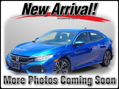 Aegean Blue Metallic 2018 Honda Civic EX-L w/Navi