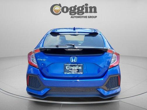 Aegean Blue Metallic 2018 Honda Civic EX-L w/Navi