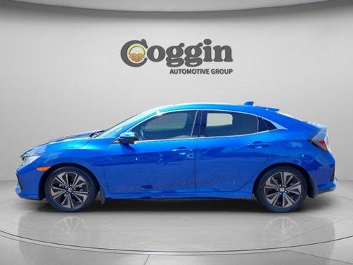 Aegean Blue Metallic 2018 Honda Civic EX-L w/Navi