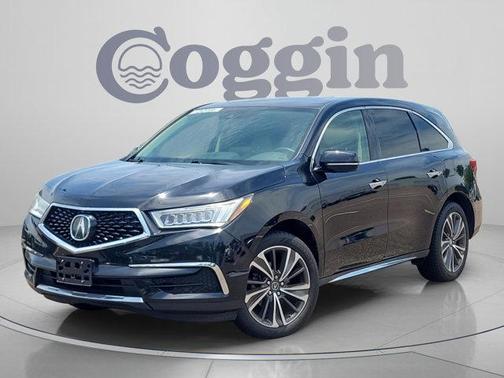 Majestic Black Pearl 2019 Acura MDX 3.5L w/Technology Package