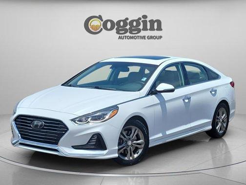 Quartz White Pearl 2018 Hyundai SONATA Limited