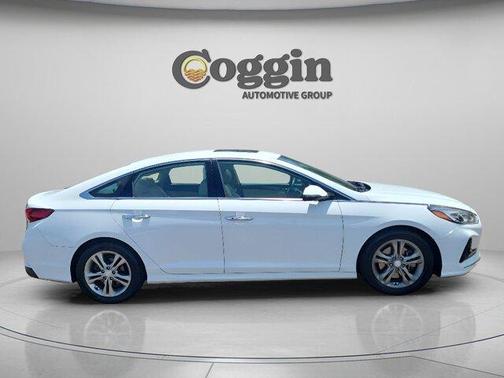 Quartz White Pearl 2018 Hyundai SONATA Limited