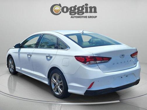 Quartz White Pearl 2018 Hyundai SONATA Limited