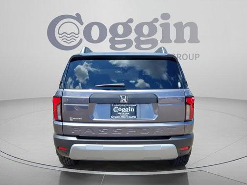 Modern Steel Metallic 2026 Honda Passport RTL