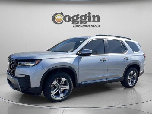 Solar Silver Metallic 2026 Honda Pilot EX-L