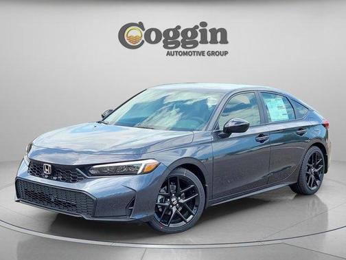 Meteorite Gray Metallic 2026 Honda Civic Sport
