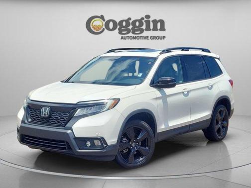 White Diamond Pearl 2019 Honda Passport Elite