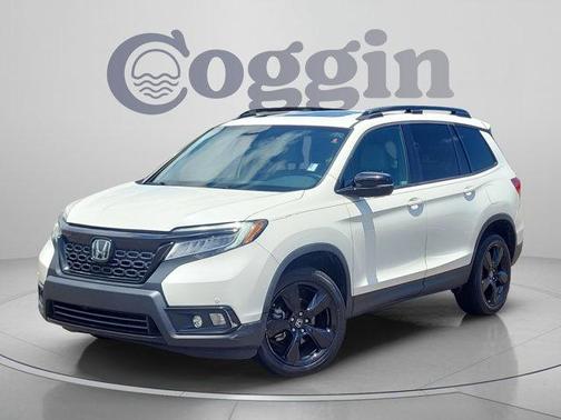 White Diamond Pearl 2019 Honda Passport Elite