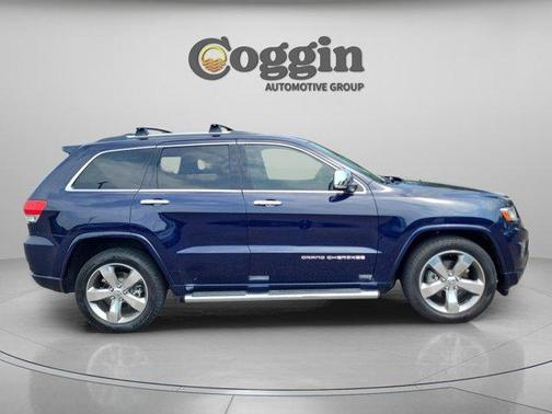 True Blue Pearlcoat 2014 Jeep Grand Cherokee Overland