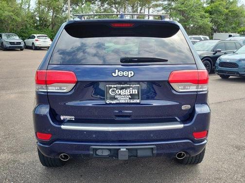 True Blue Pearlcoat 2014 Jeep Grand Cherokee Overland