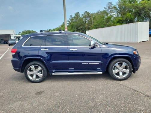 True Blue Pearlcoat 2014 Jeep Grand Cherokee Overland
