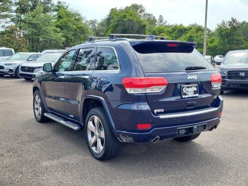 True Blue Pearlcoat 2014 Jeep Grand Cherokee Overland