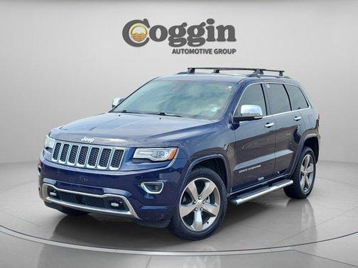 True Blue Pearlcoat 2014 Jeep Grand Cherokee Overland