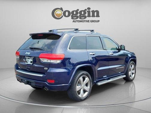 True Blue Pearlcoat 2014 Jeep Grand Cherokee Overland