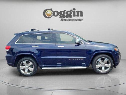 True Blue Pearlcoat 2014 Jeep Grand Cherokee Overland