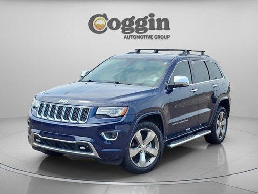 True Blue Pearlcoat 2014 Jeep Grand Cherokee Overland