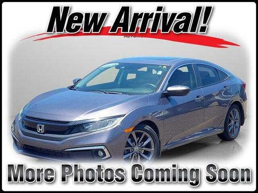 Modern Steel Metallic 2021 Honda Civic EX
