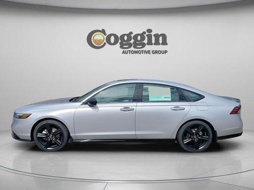 Solar Silver Metallic 2026 Honda Accord Hybrid Sport-L