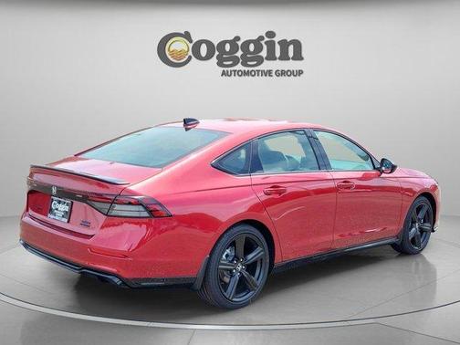 Radiant Red Metallic 2026 Honda Accord Hybrid Sport-L