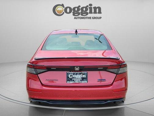 Radiant Red Metallic 2026 Honda Accord Hybrid Sport-L