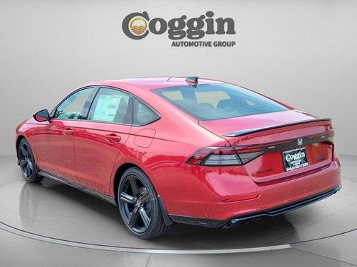 Radiant Red Metallic 2026 Honda Accord Hybrid Sport-L