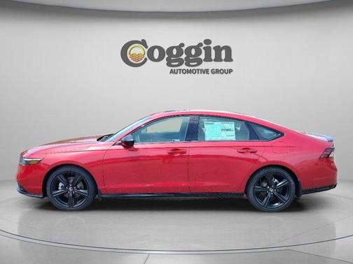 Radiant Red Metallic 2026 Honda Accord Hybrid Sport-L