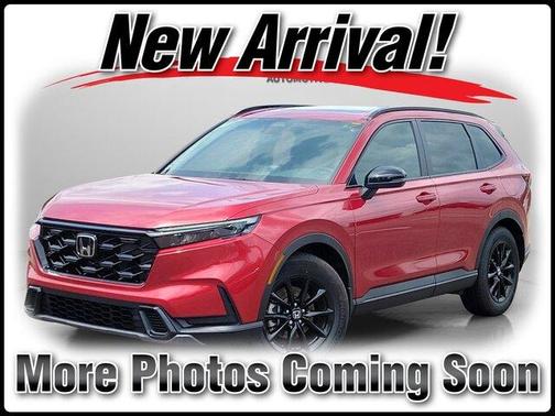 Radiant Red Metallic 2026 Honda CR-V Hybrid Sport
