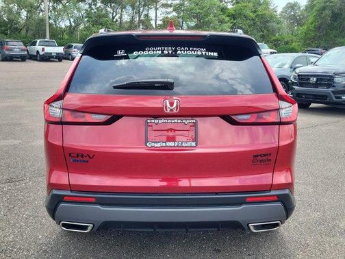 Radiant Red Metallic 2026 Honda CR-V Hybrid Sport