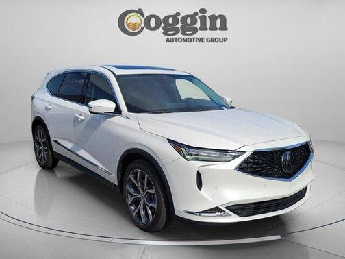 Platinum White 2023 Acura MDX Technology