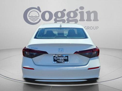 Platinum White Pearl 2026 Honda Civic LX