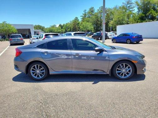 Modern Steel Metallic 2019 Honda Civic EX