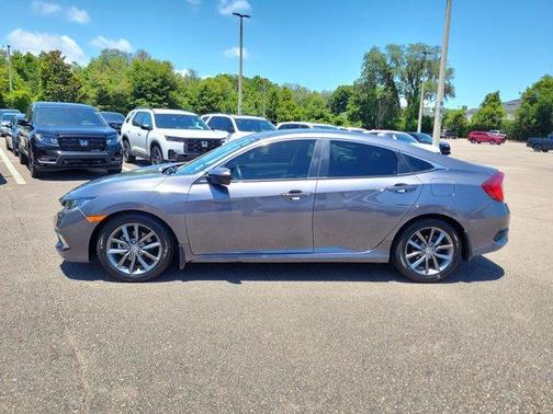 Modern Steel Metallic 2019 Honda Civic EX