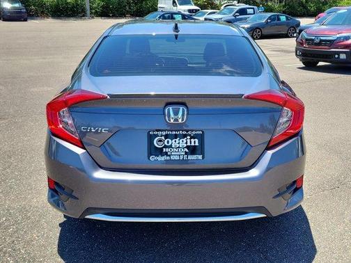 Modern Steel Metallic 2019 Honda Civic EX
