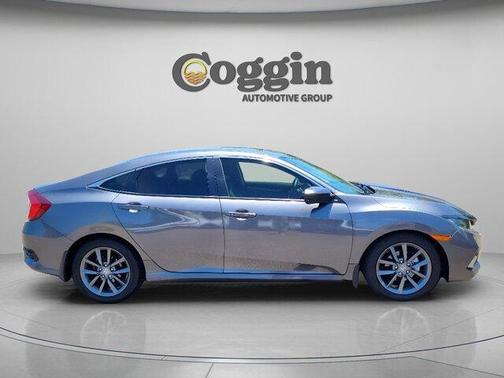 Modern Steel Metallic 2019 Honda Civic EX
