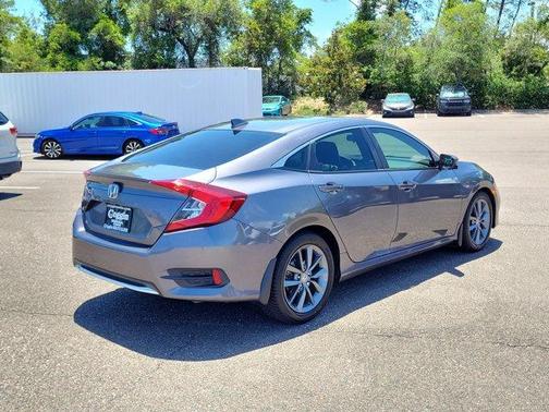 Modern Steel Metallic 2019 Honda Civic EX