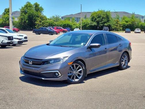Modern Steel Metallic 2019 Honda Civic EX